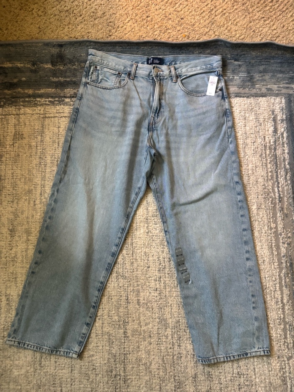 GAP Light Blue Relaxed Fit Men's Jeans